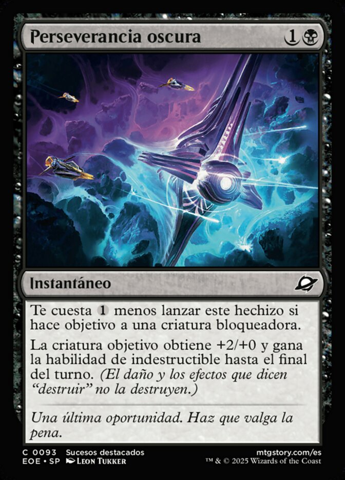 Perseverancia oscura