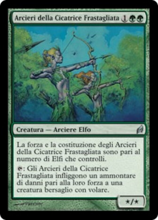 Arcieri della Cicatrice Frastagliata