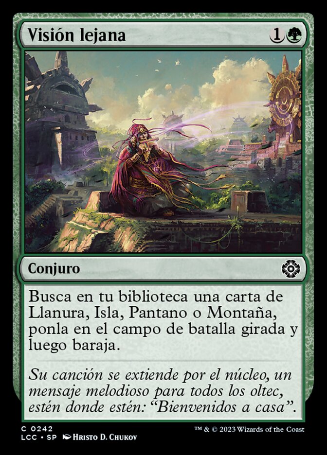 Visión lejana