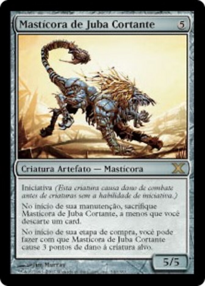 Mastícora de Juba Cortante