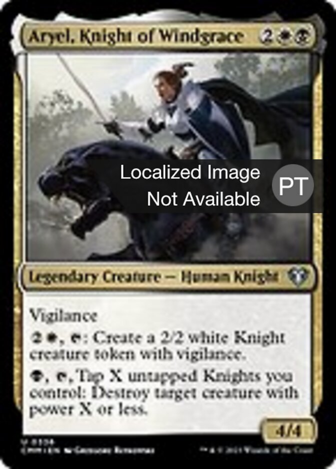 Aryel, Cavaleira de Windgrace