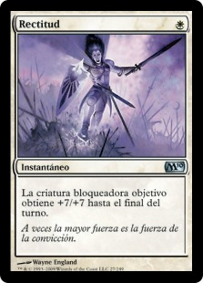 Rectitud