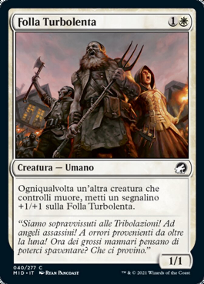 Folla Turbolenta