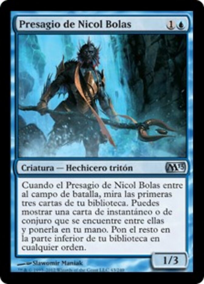 Presagio de Nicol Bolas