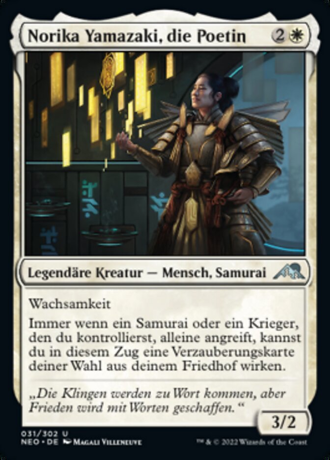 Norika Yamazaki, die Poetin