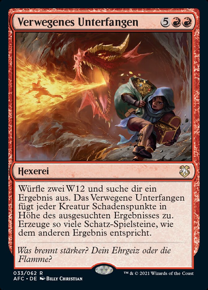 Verwegenes Unterfangen