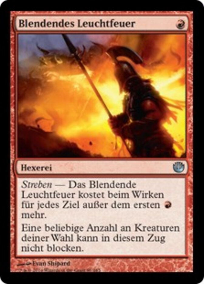 Blendendes Leuchtfeuer