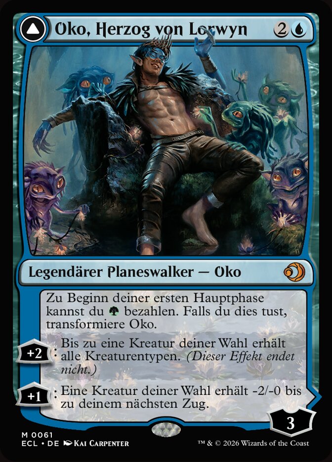 Oko, Lorwyn Liege // Oko, Shadowmoor Scion