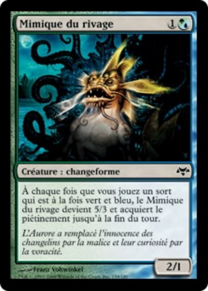 Mimique du rivage