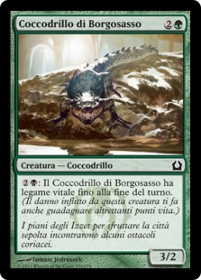 Coccodrillo di Borgosasso