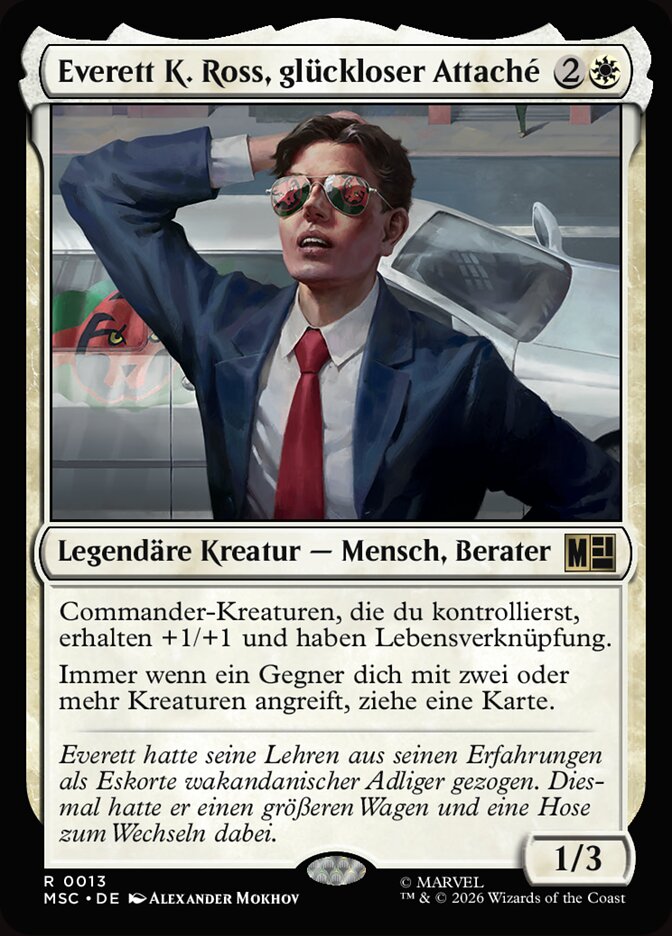 Everett K. Ross, glückloser Attaché
