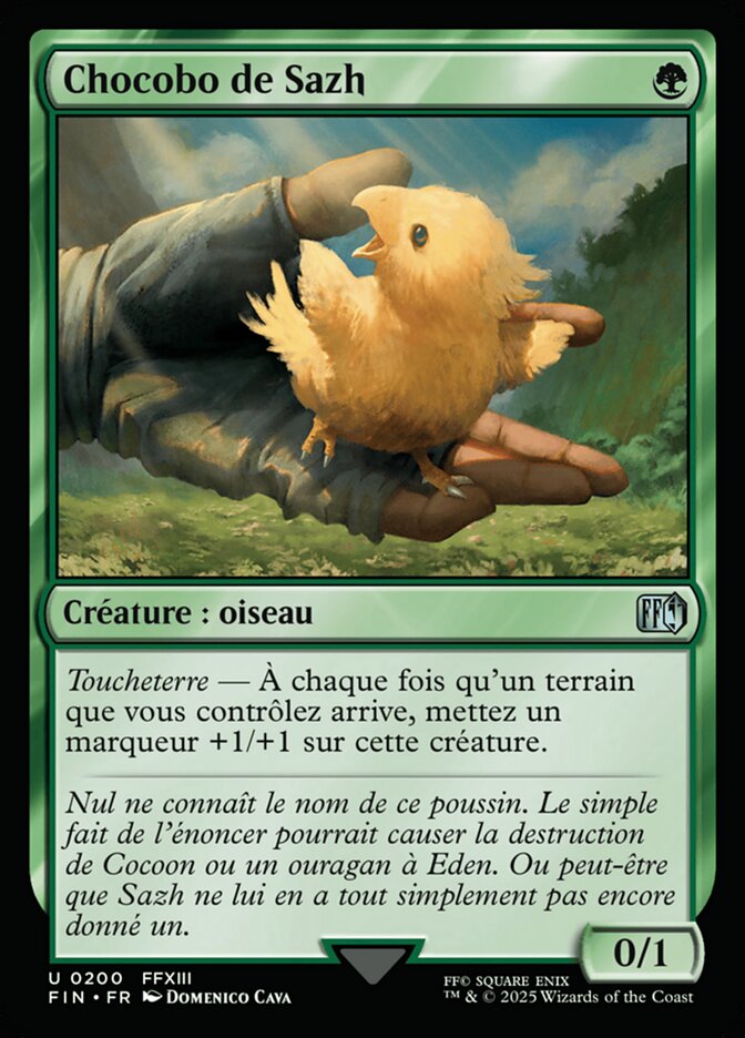 Chocobo de Sazh