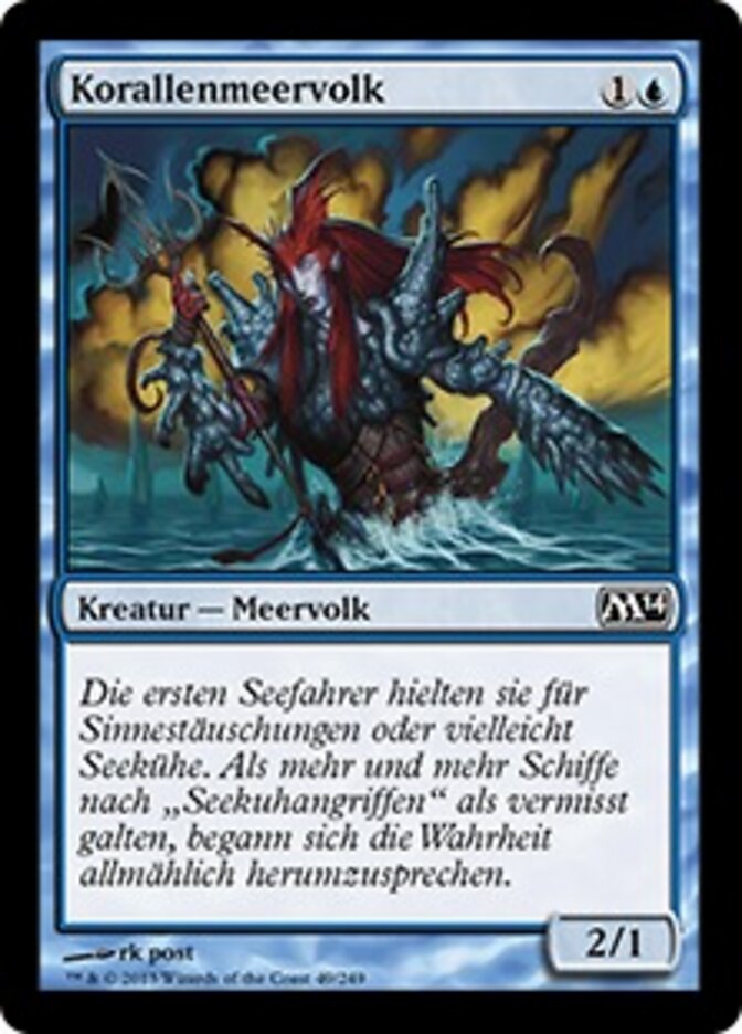 Korallenmeervolk