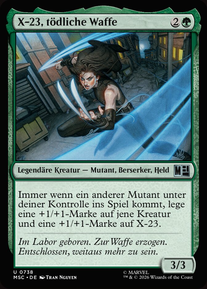 X-23, tödliche Waffe