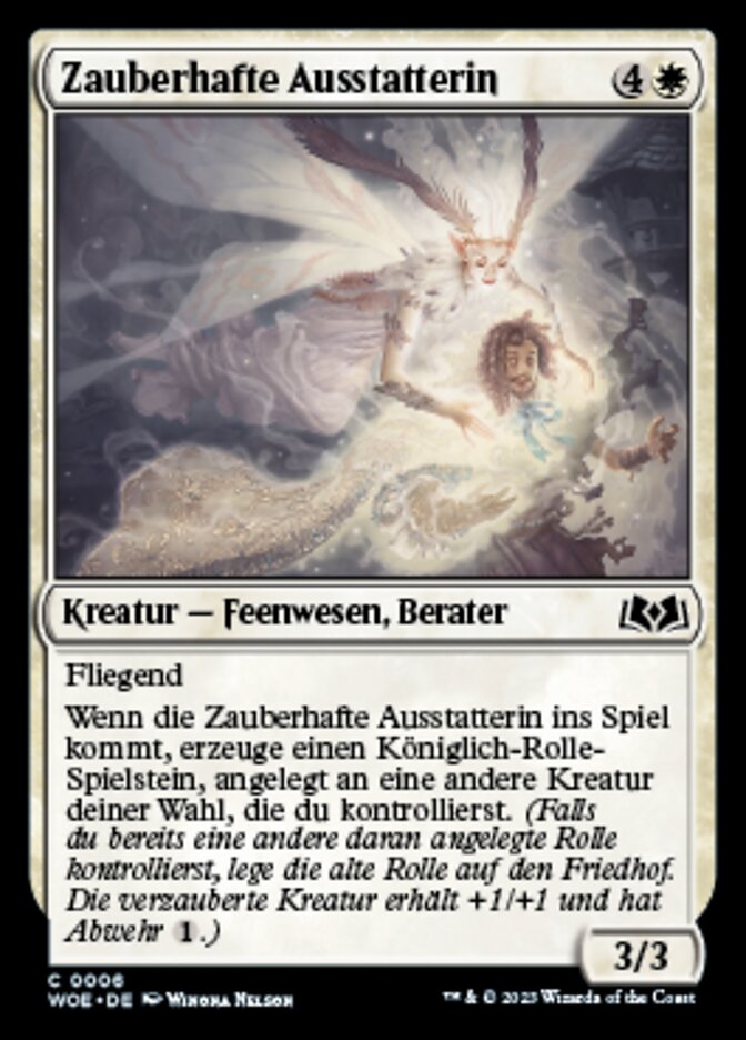 Zauberhafte Ausstatterin