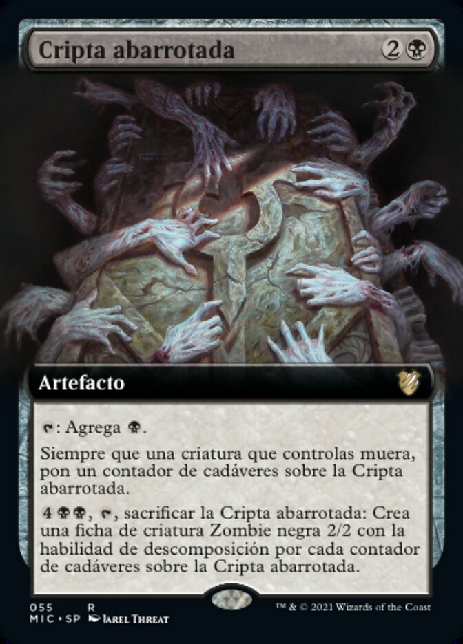 Cripta abarrotada