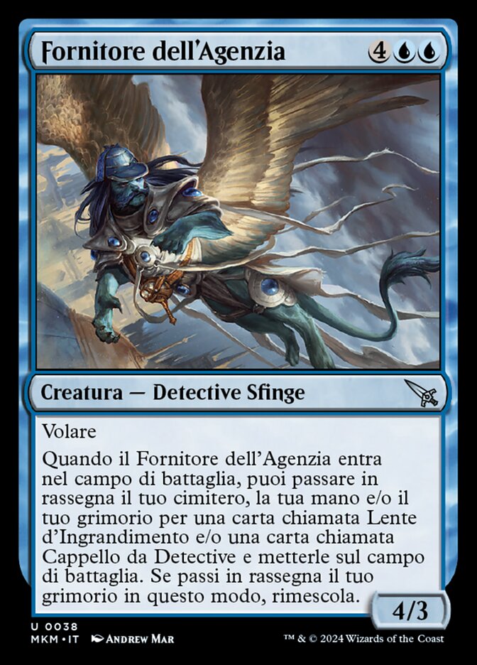 Fornitore dell'Agenzia