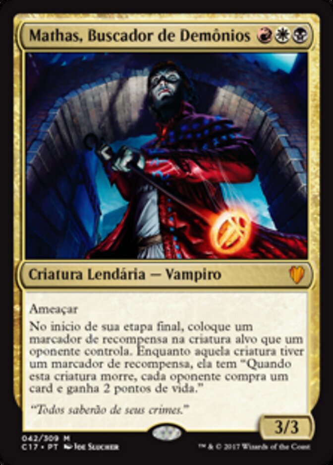 Mathas, Buscador de Demônios