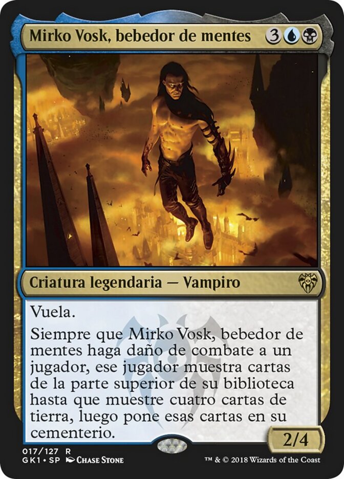 Mirko Vosk, bebedor de mentes