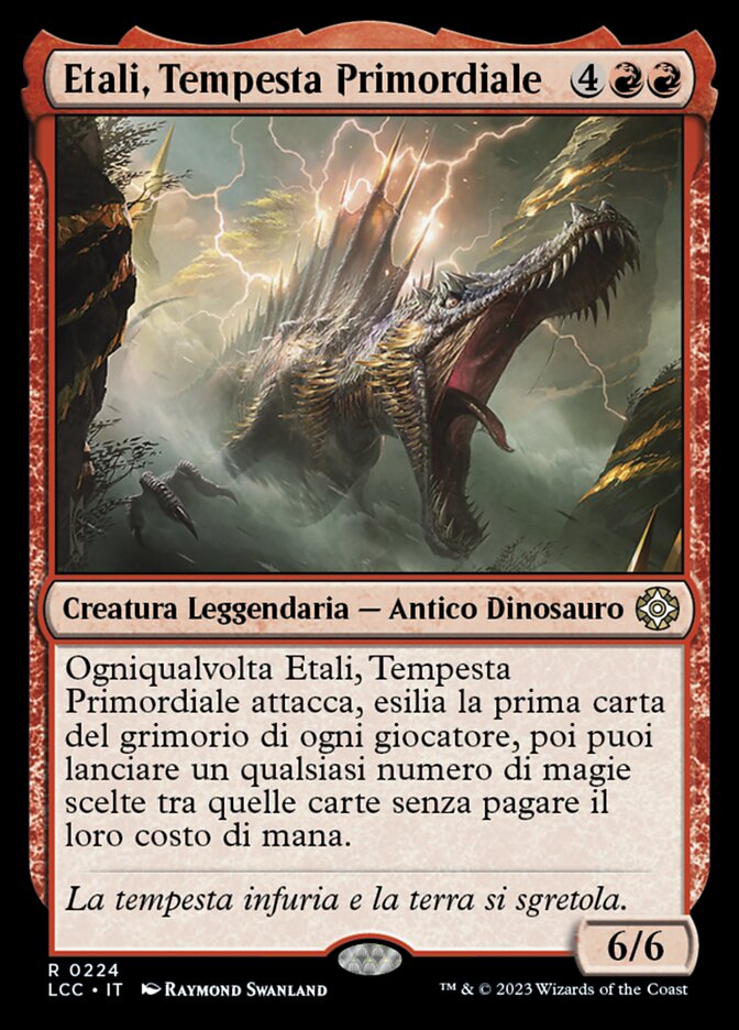 Etali, Tempesta Primordiale