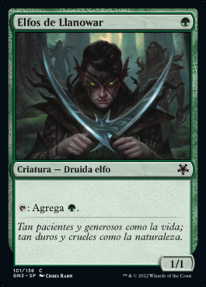 Elfos de Llanowar