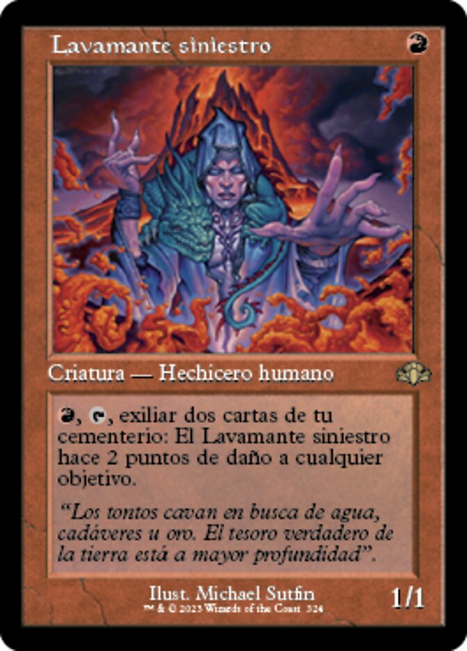 Lavamante siniestro