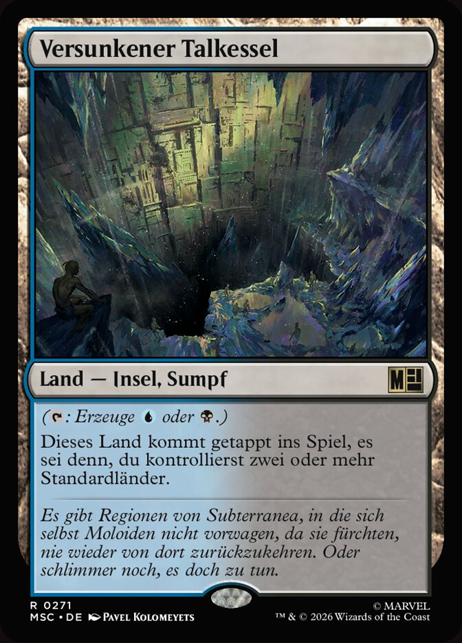 Versunkener Talkessel