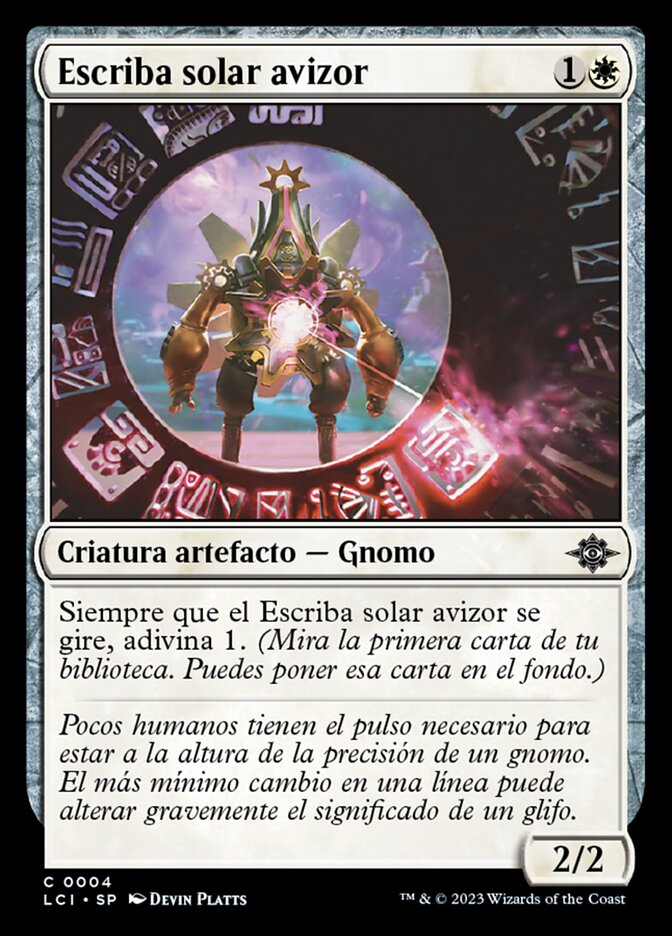 Escriba solar avizor
