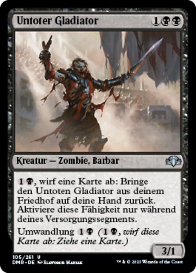 Untoter Gladiator