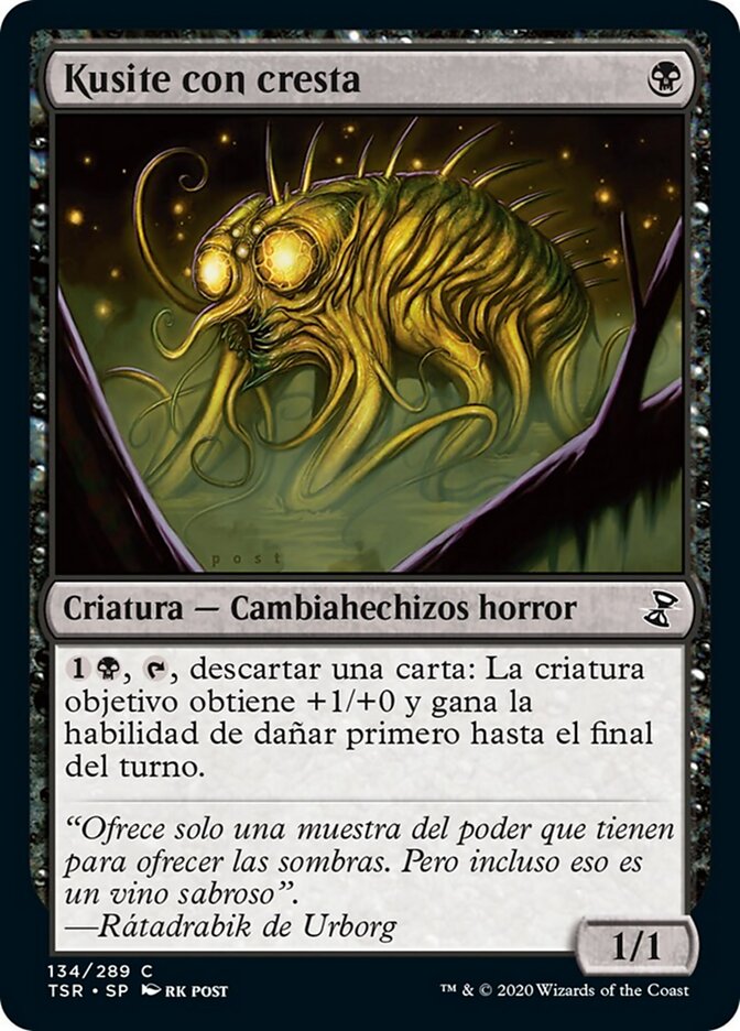 Kusite con cresta