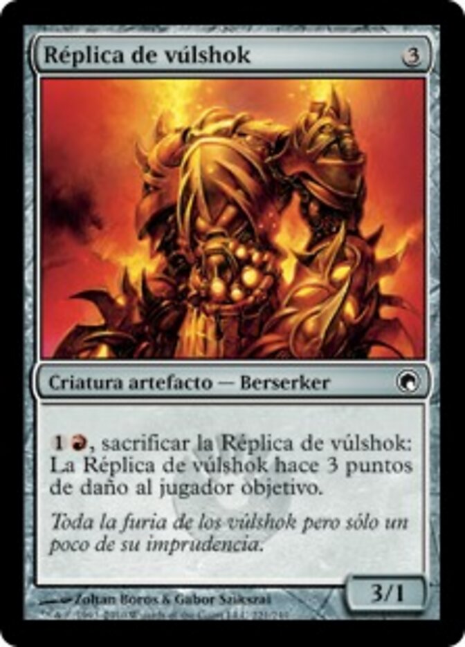 Réplica de vúlshok