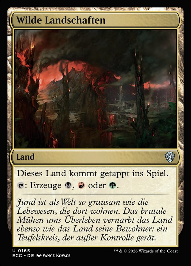 Wilde Landschaften
