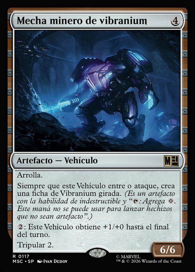 Mecha minero de vibranium
