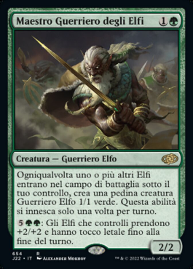 Maestro Guerriero degli Elfi