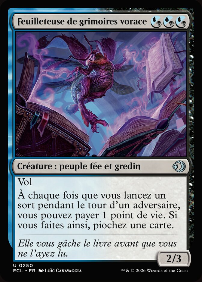 Feuilleteuse de grimoires vorace