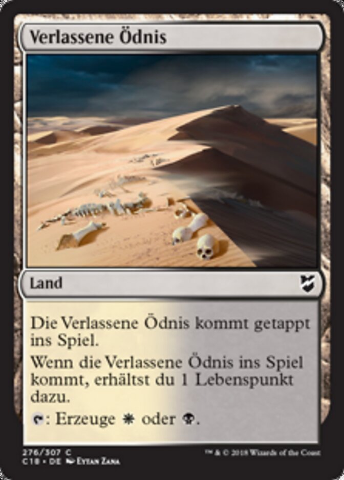 Verlassene Ödnis