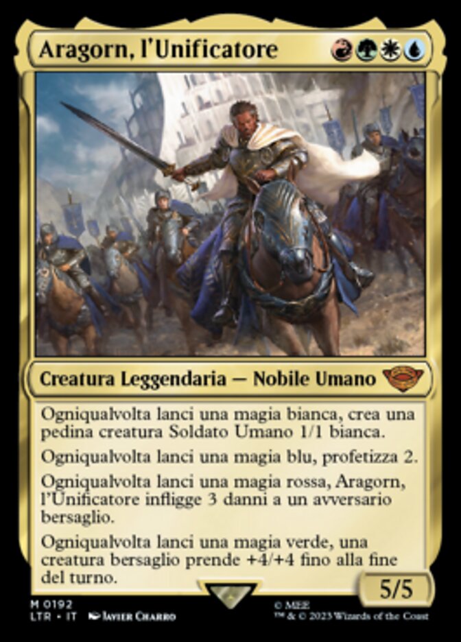 Aragorn, l'Unificatore