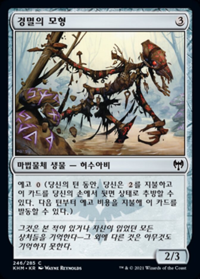 경멸의 모형
