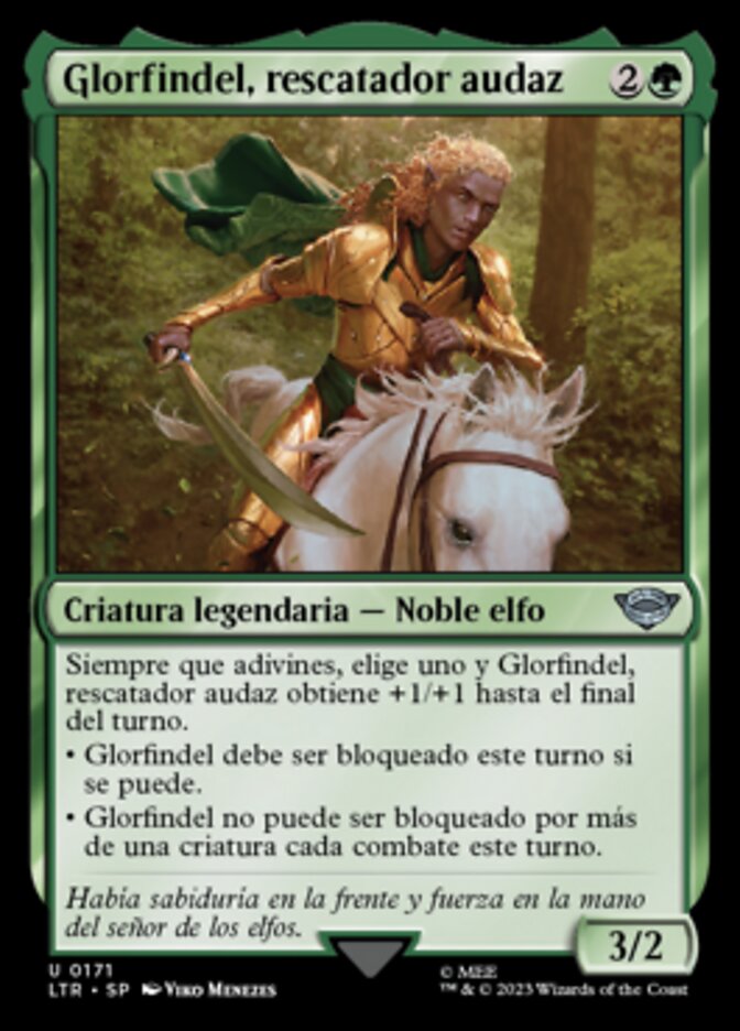 Glorfindel, rescatador audaz