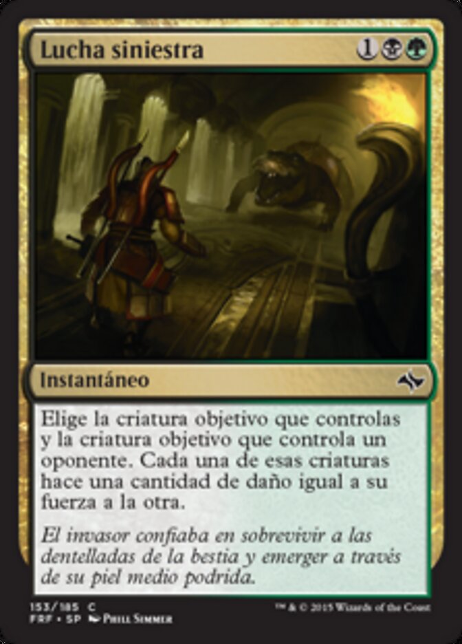 Lucha siniestra