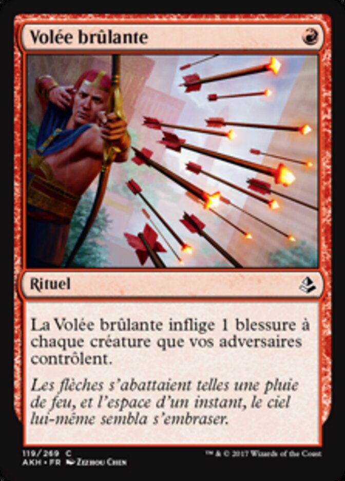 Volée brûlante