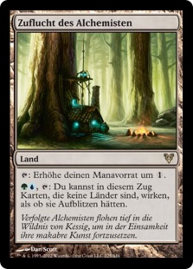 Zuflucht des Alchemisten