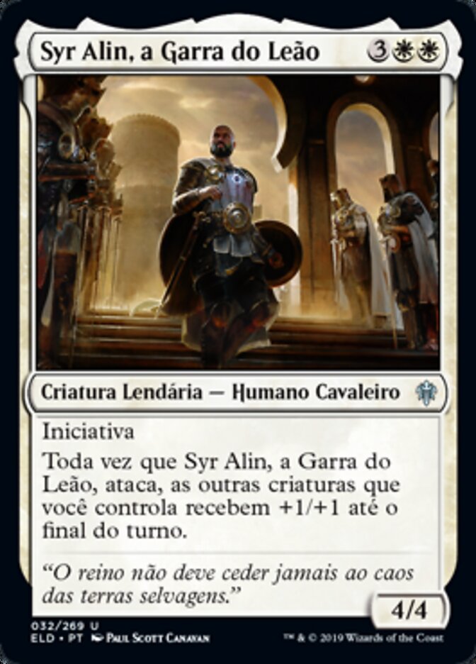 Syr Alin, a Garra do Leão