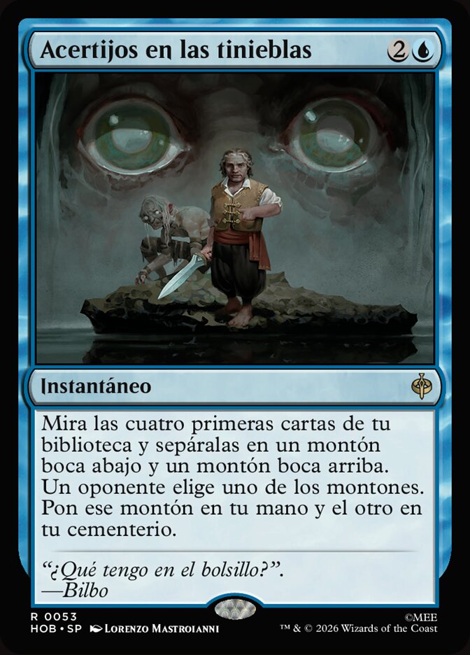 Acertijos en las tinieblas