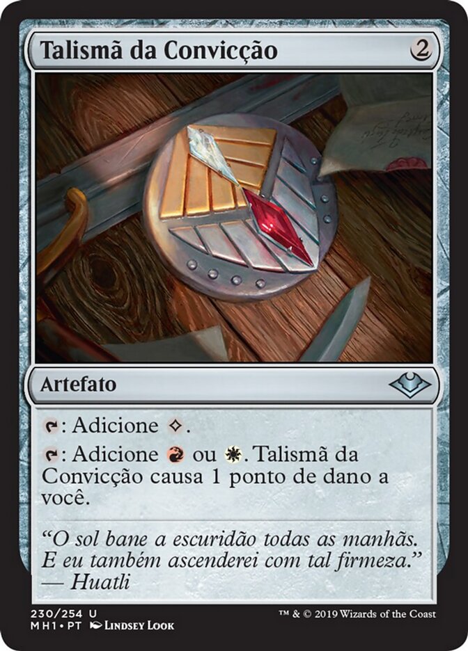 Talismã da Convicção