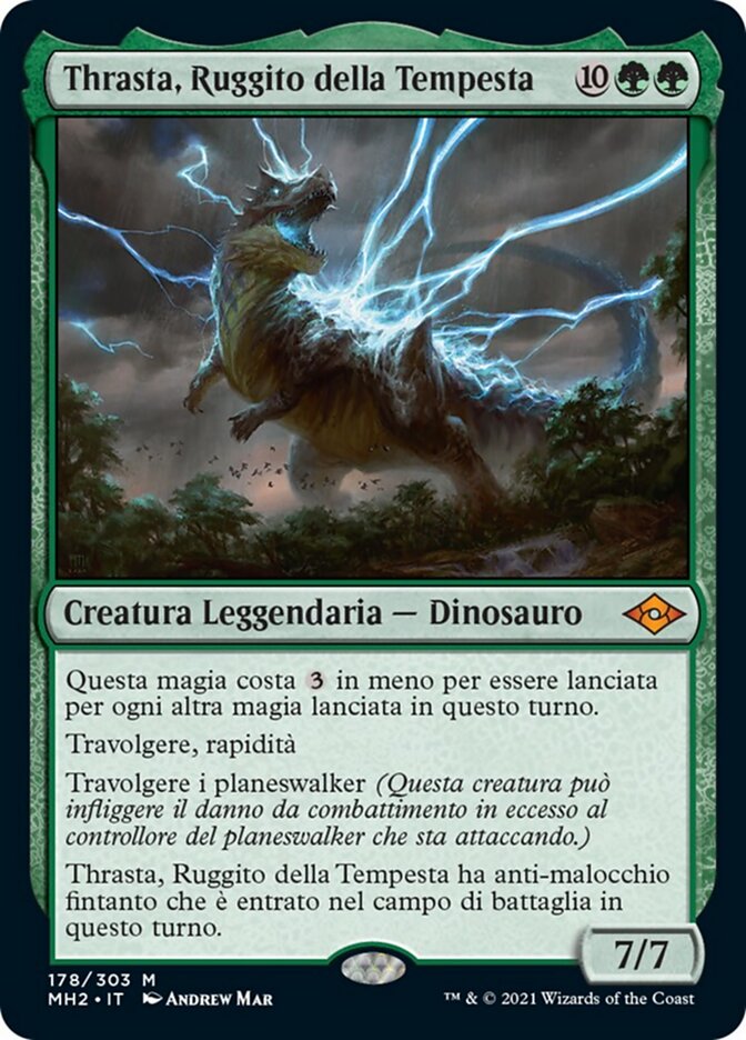 Thrasta, Ruggito della Tempesta