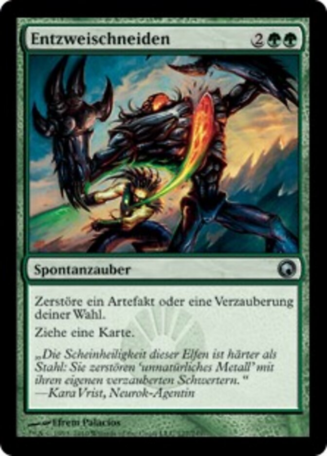 Entzweischneiden