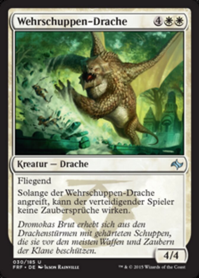Wehrschuppen-Drache