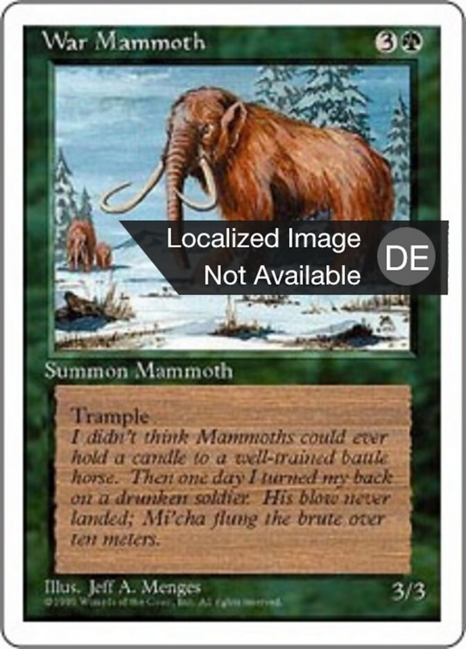 Kriegsmammut