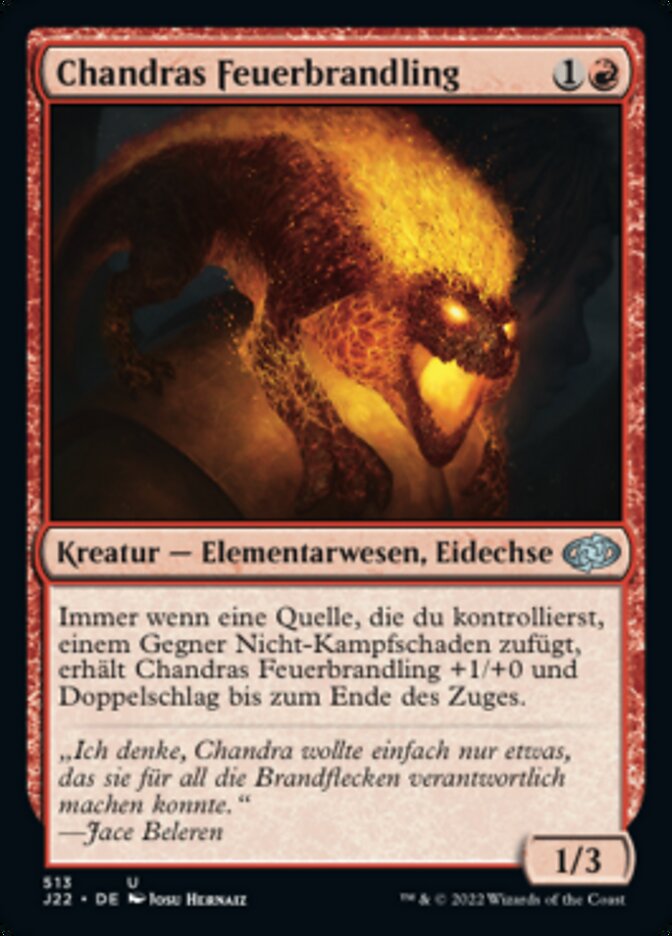 Chandras Feuerbrandling